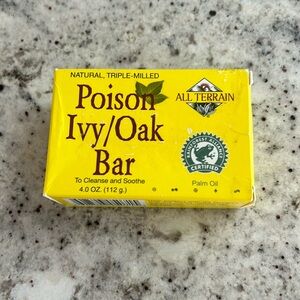All Terrain Poison Ivy/Oak 4 oz Bar with palm oil